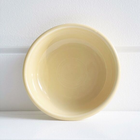 Fiesta Homer Laughlin 14 ounce Small Ivory Bowl - Picture 1 of 8